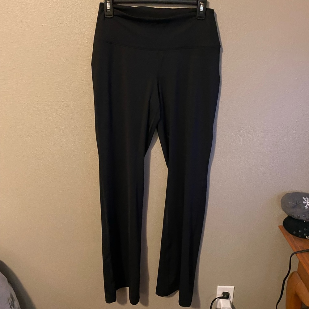 Pink yoga pants